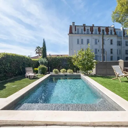 House With Heated Swimming Pool Villa Cannes